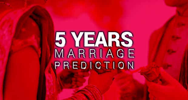 5 years accurate marriage prediction